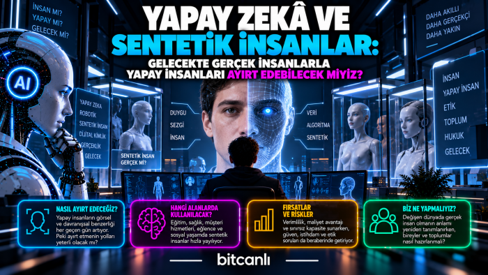 Yapay Zekâ ve Sentetik İnsanlar: Gelecekte Gerçek İnsanlarla Yapay İnsanları Ayırt Edebilecek Miyiz?